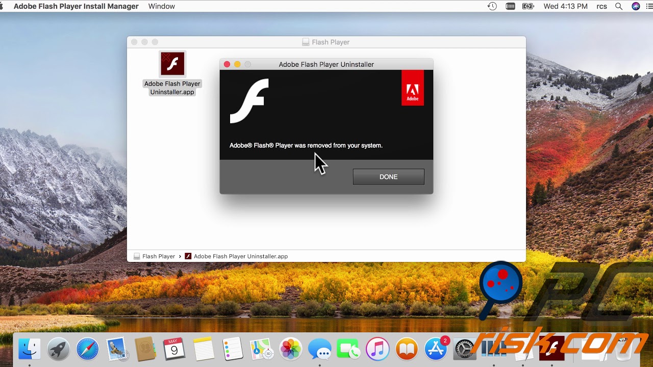 the latest flash player for mac